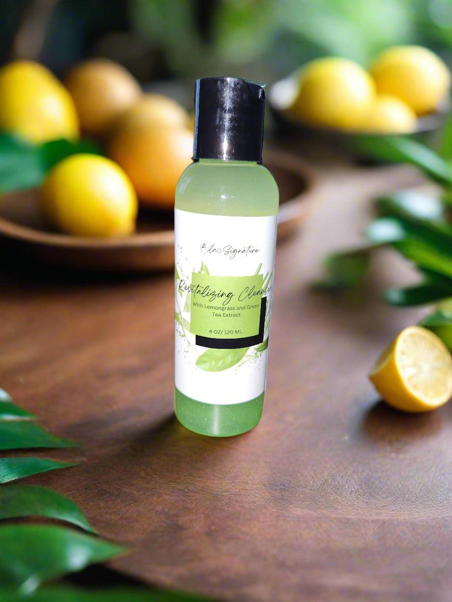 Revitalizing Cleanser with Green Tea and Lemongrass, 4 oz