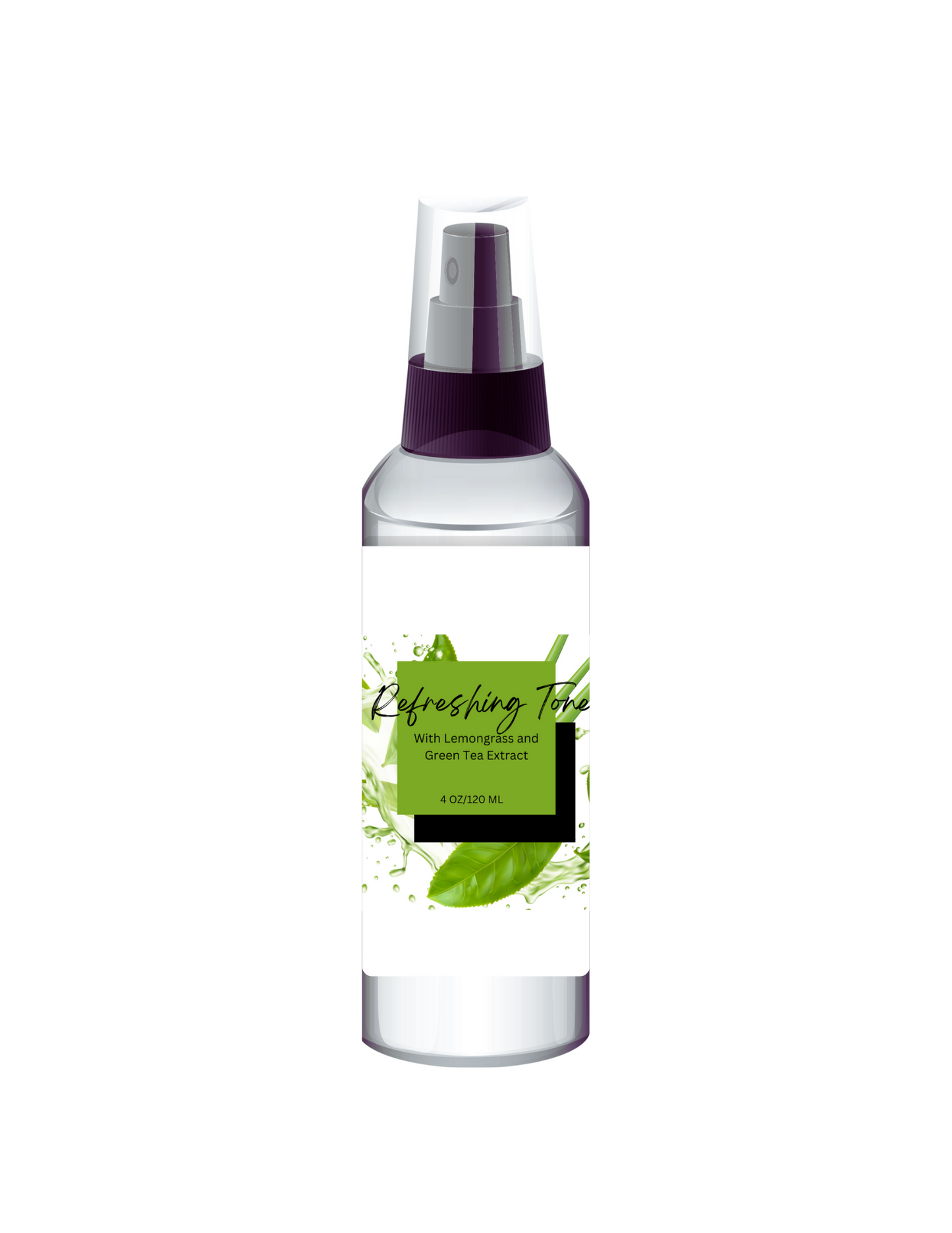 Refreshing Toner with Green Tea and Lemon Grass, 4 oz