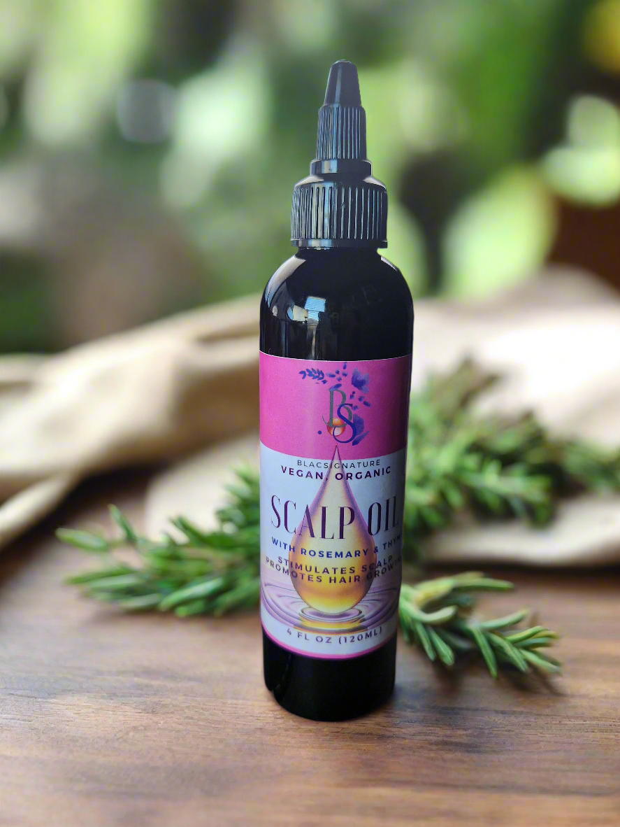 Scalp Oil with Rosemary & Thyme 4oz